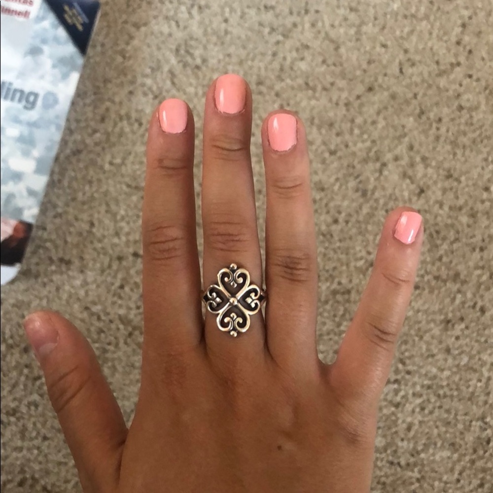 James Avery Adorned Hearts Ring